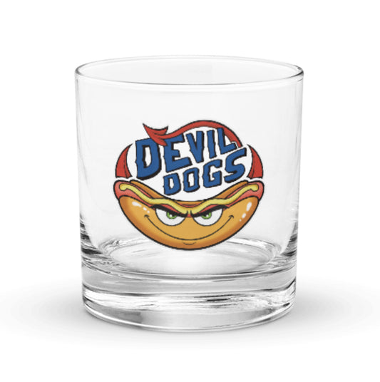 Devil Dogs - Rocks Glass - Single/LOGO