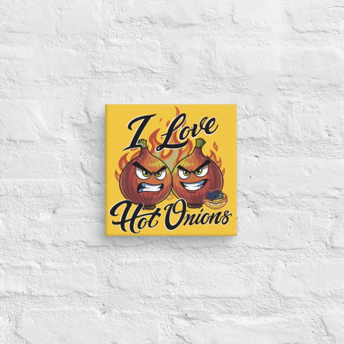 LOVE HOnions - 8x8 Canvas