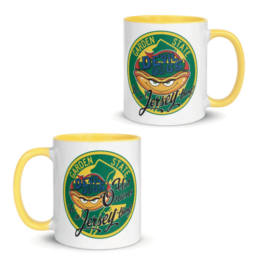 Devil Dogs - Mug with Color Inside - PARK/HO  (ONLY 1, TWO SIDED MUG)
