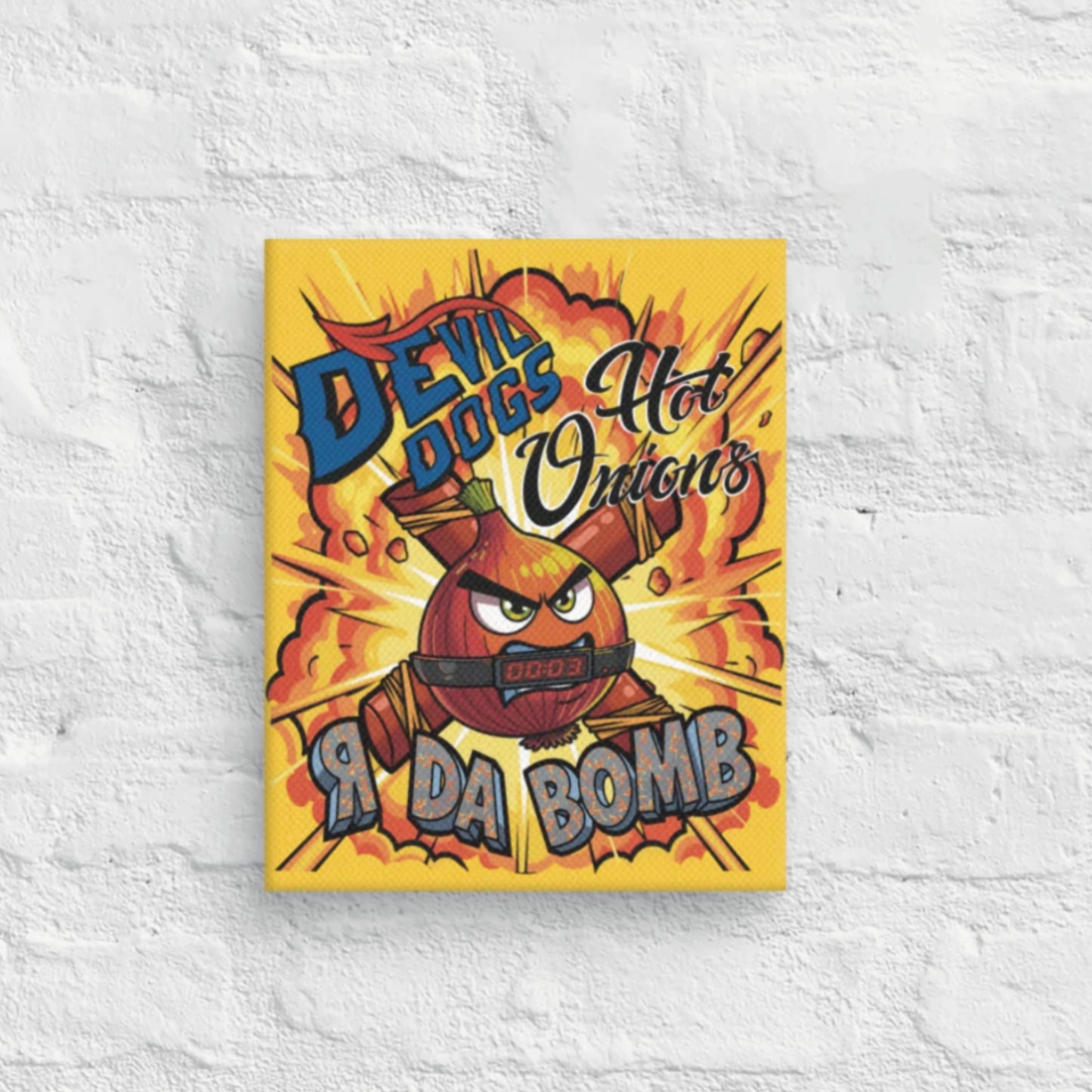 DaBOMB - 8x10 Canvas