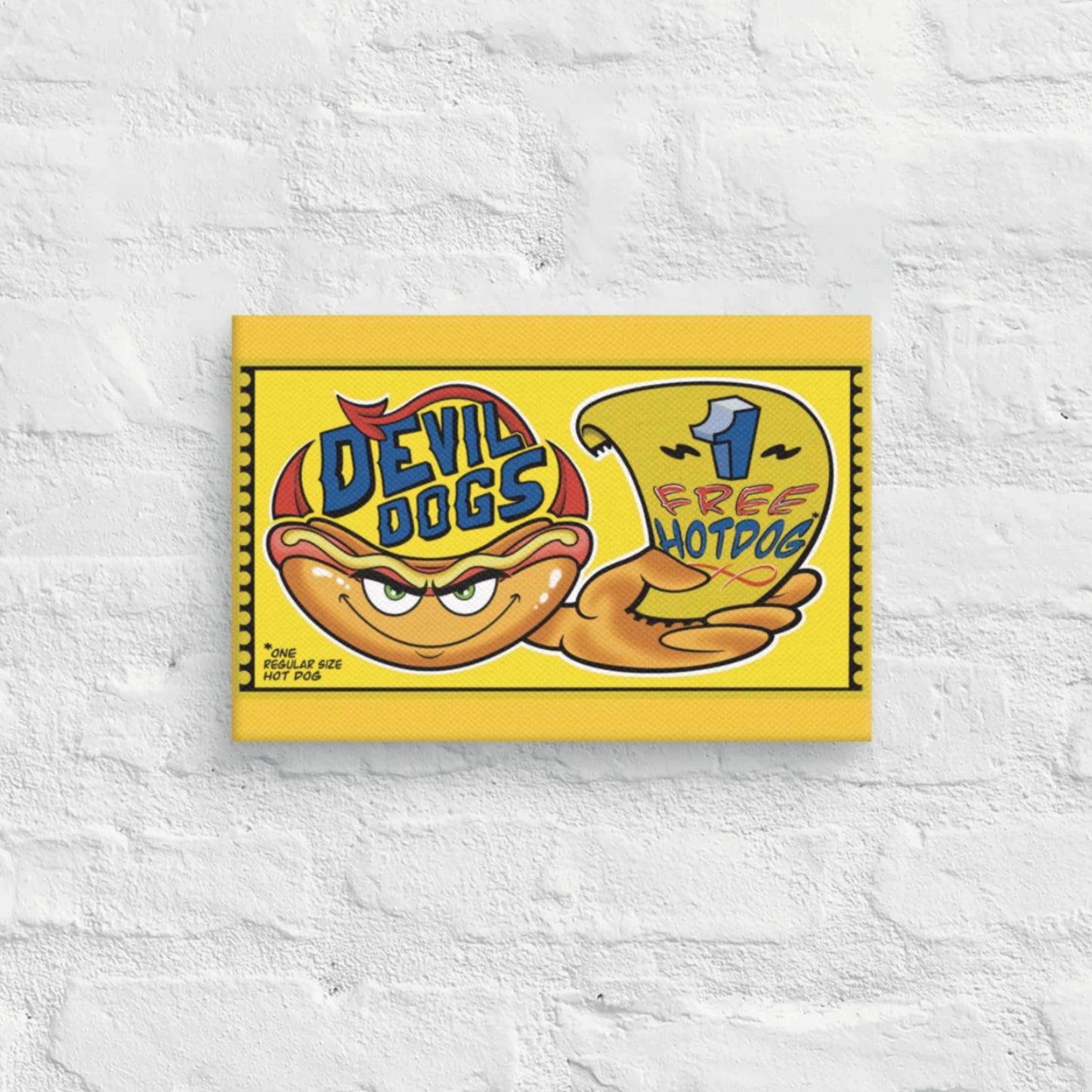 GOLDEN TICKET - 8x12 Canvas