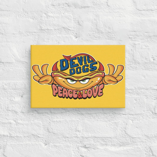 PEACE/LOVE - 8x12 Canvas