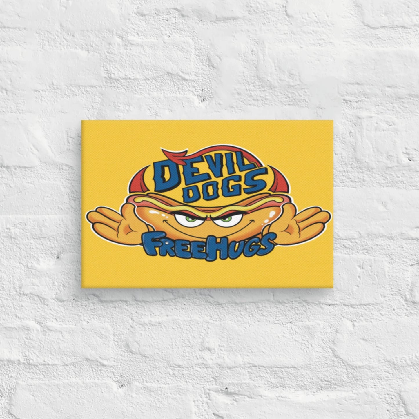 FREEHUGS - 8x12 Canvas