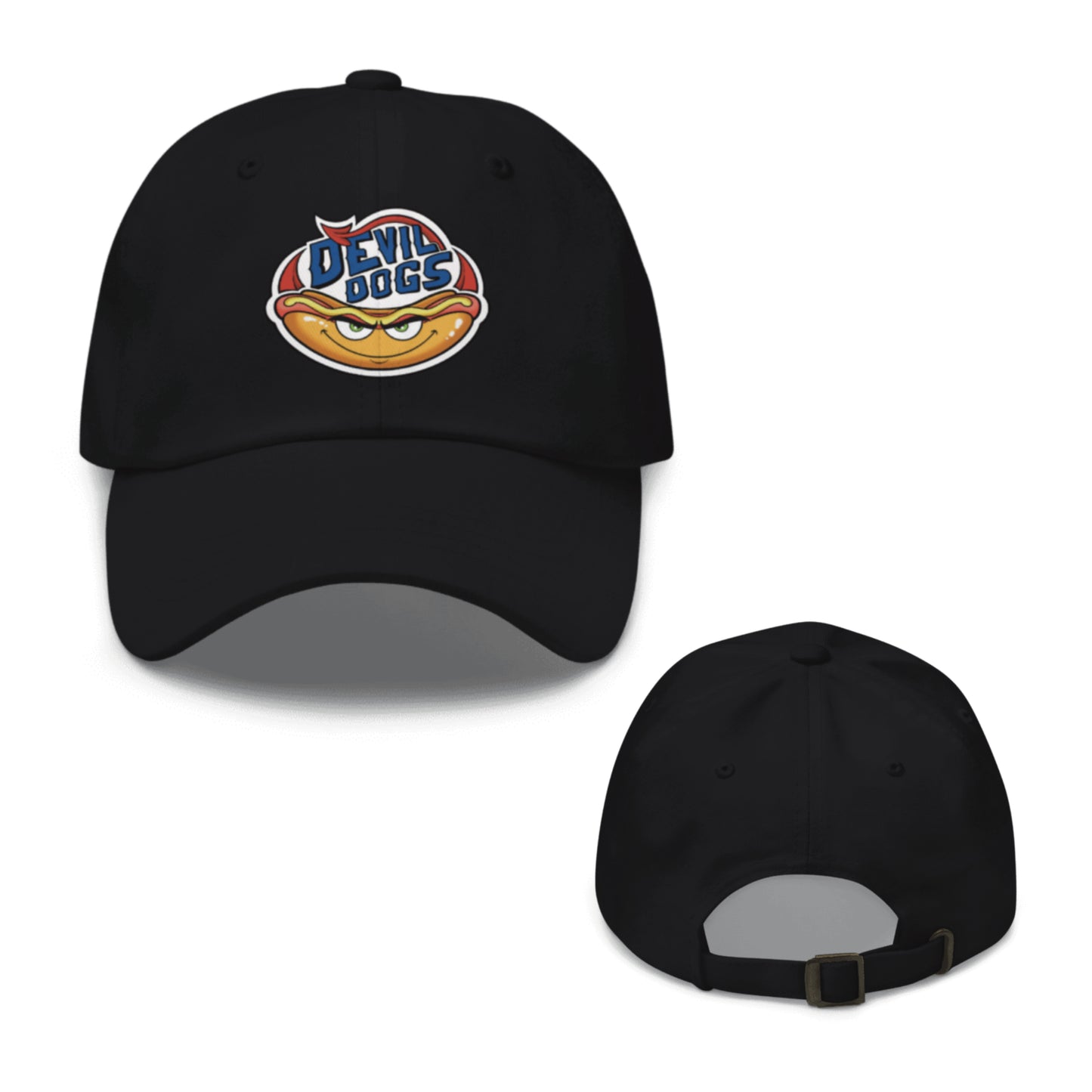 Devil Dogs - Buckle Strap - WHITELogo